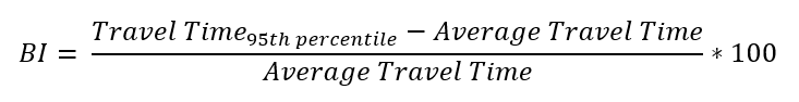 value of travel time formula