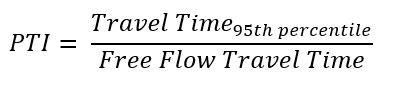 travel time including traffic